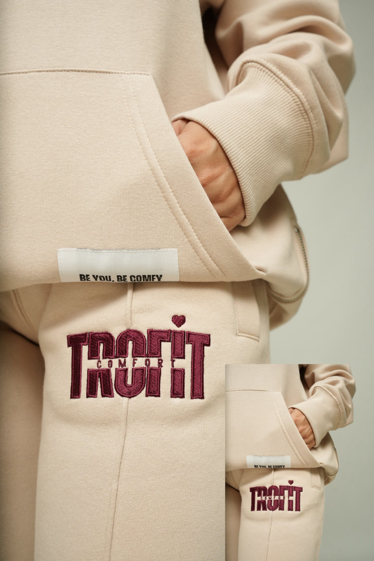 Pantalón deportivo acampanado TROFIT